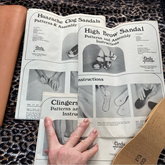 Size 8 Shoe Kit by Tandy Leather - Picture 12 of 17